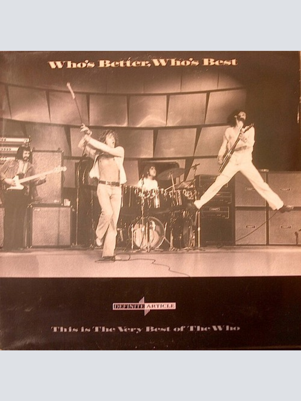 LP, Comp, Mono, Gat The Who - Who's Better, Who's Best