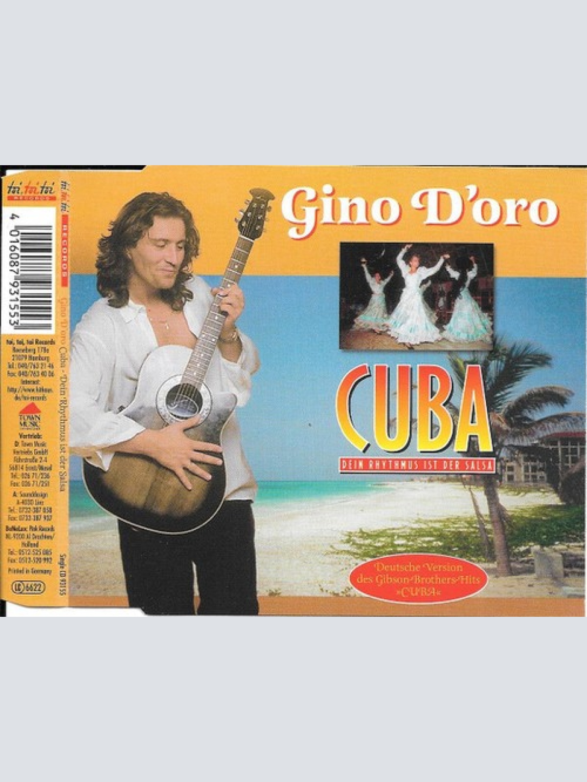 CD, Maxi Gino D'Oro - Cuba - Dein Rhythmus Ist Der Salsa
