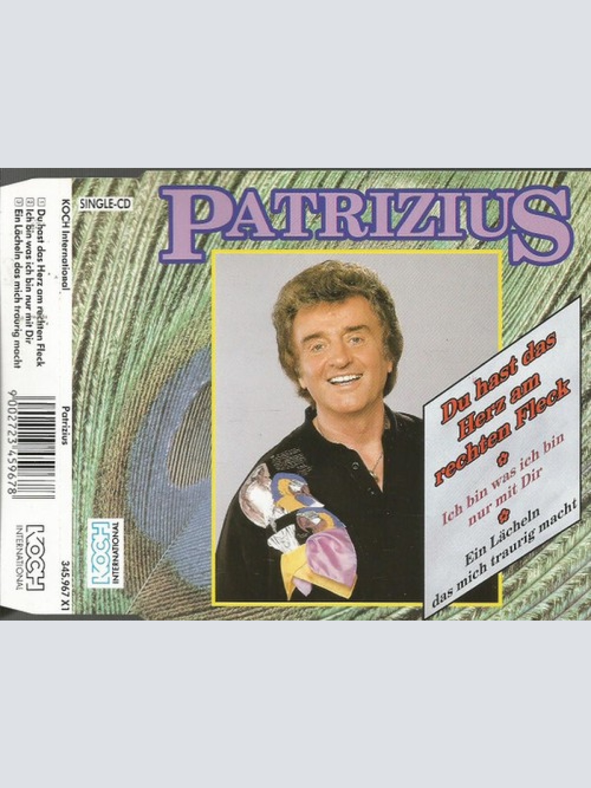 CD, Maxi Patrizius - Du Hast Das Herz Am Rechten Fleck