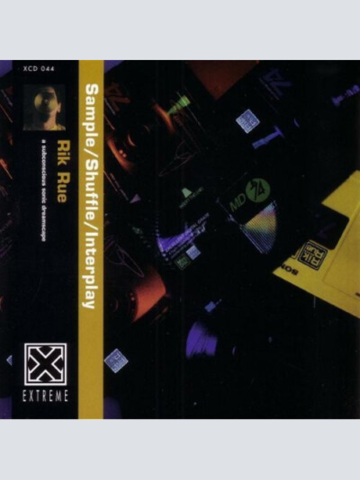 CD, Album Rik Rue - Sample / Shuffle / Interplay