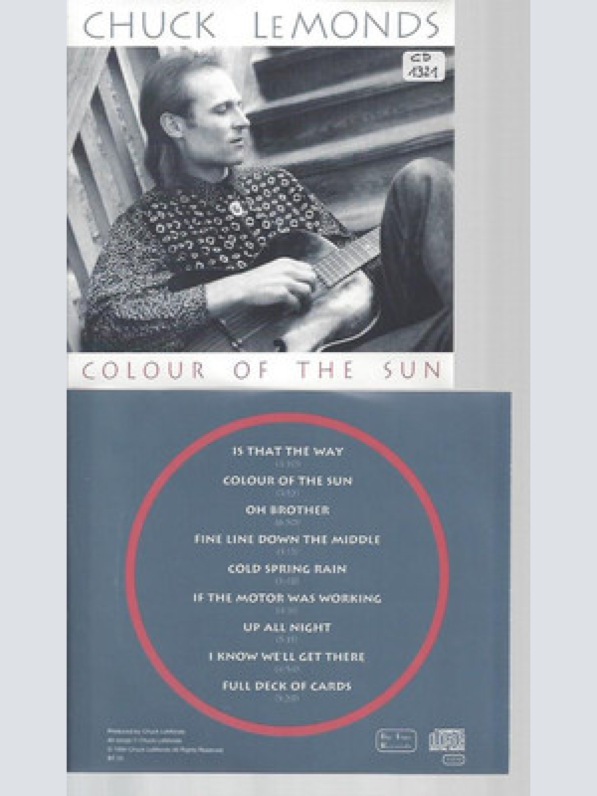 CD--CHUCK LEMONDS COLOUR OF THE SUN