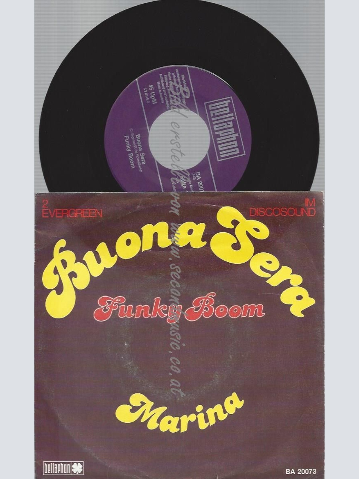 7"  Funky Boom  Buona Sera