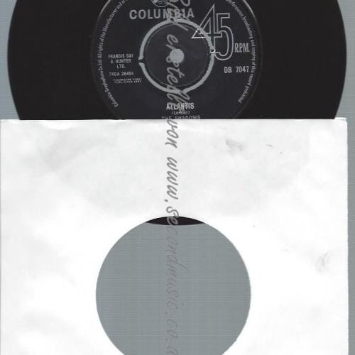 7"   The Shadows – Atlantis //UK