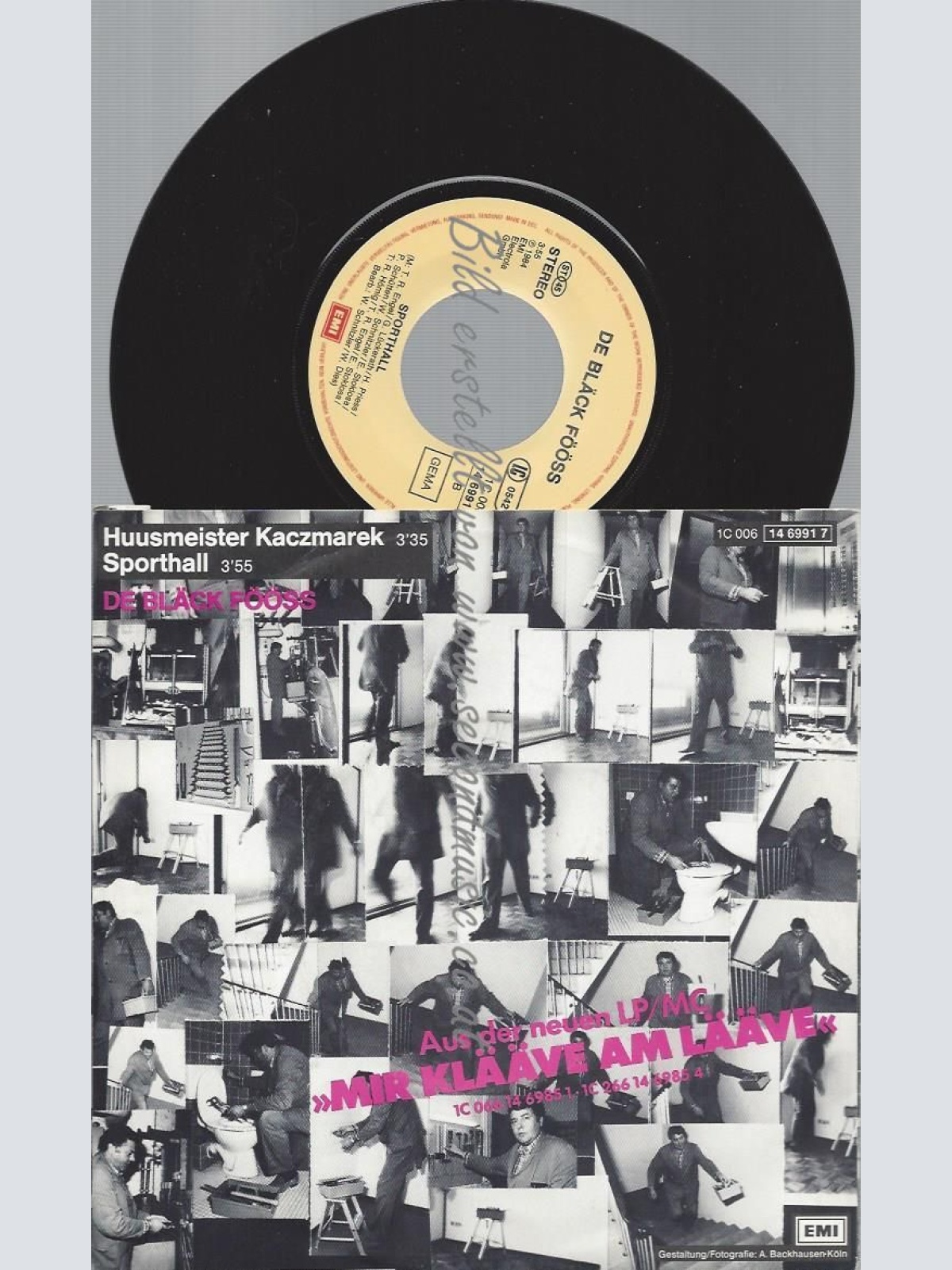 7"    Bläck Fööss  Huusmeister Kaczmarek