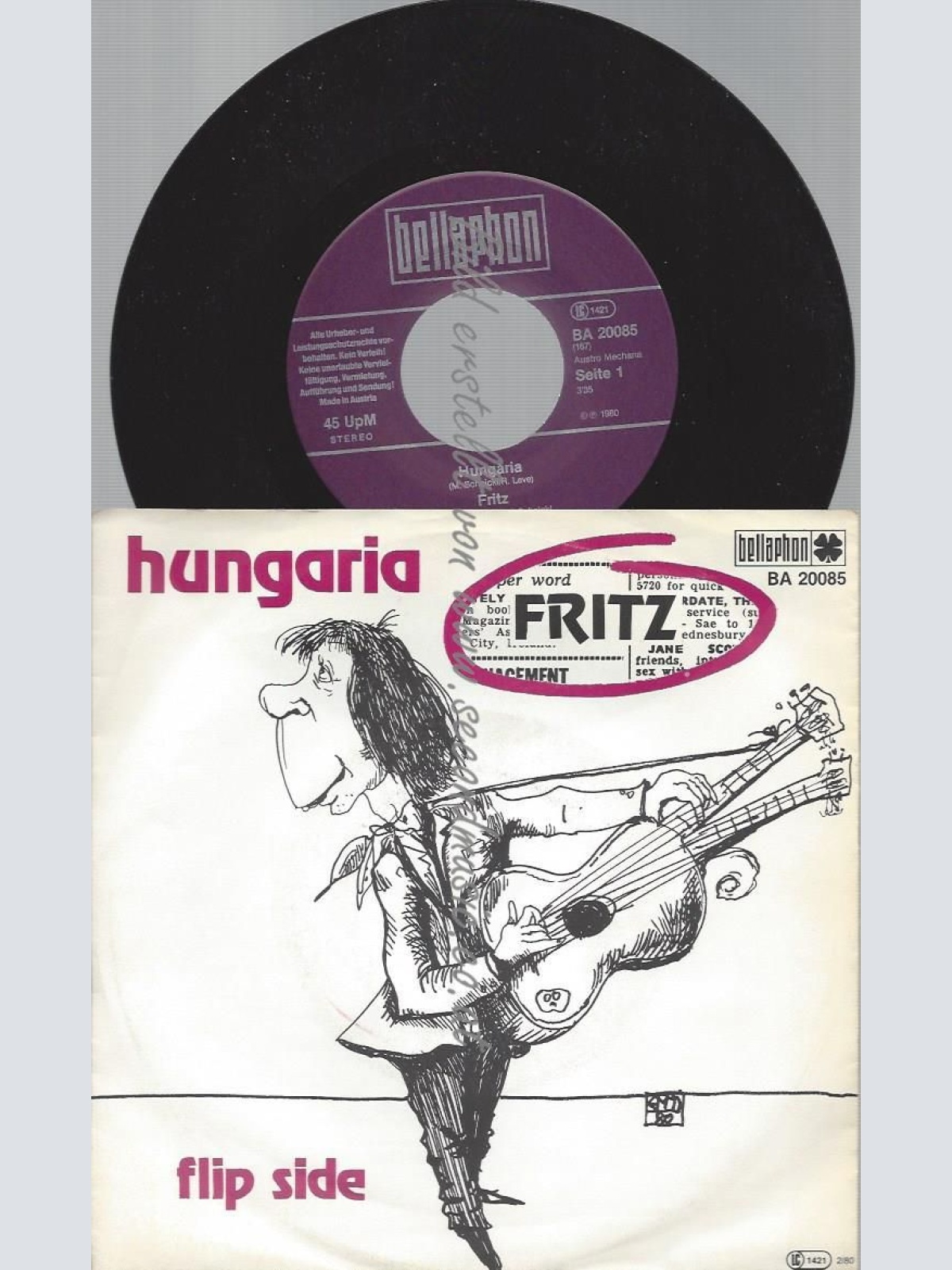7"  Fritz  Hungaria