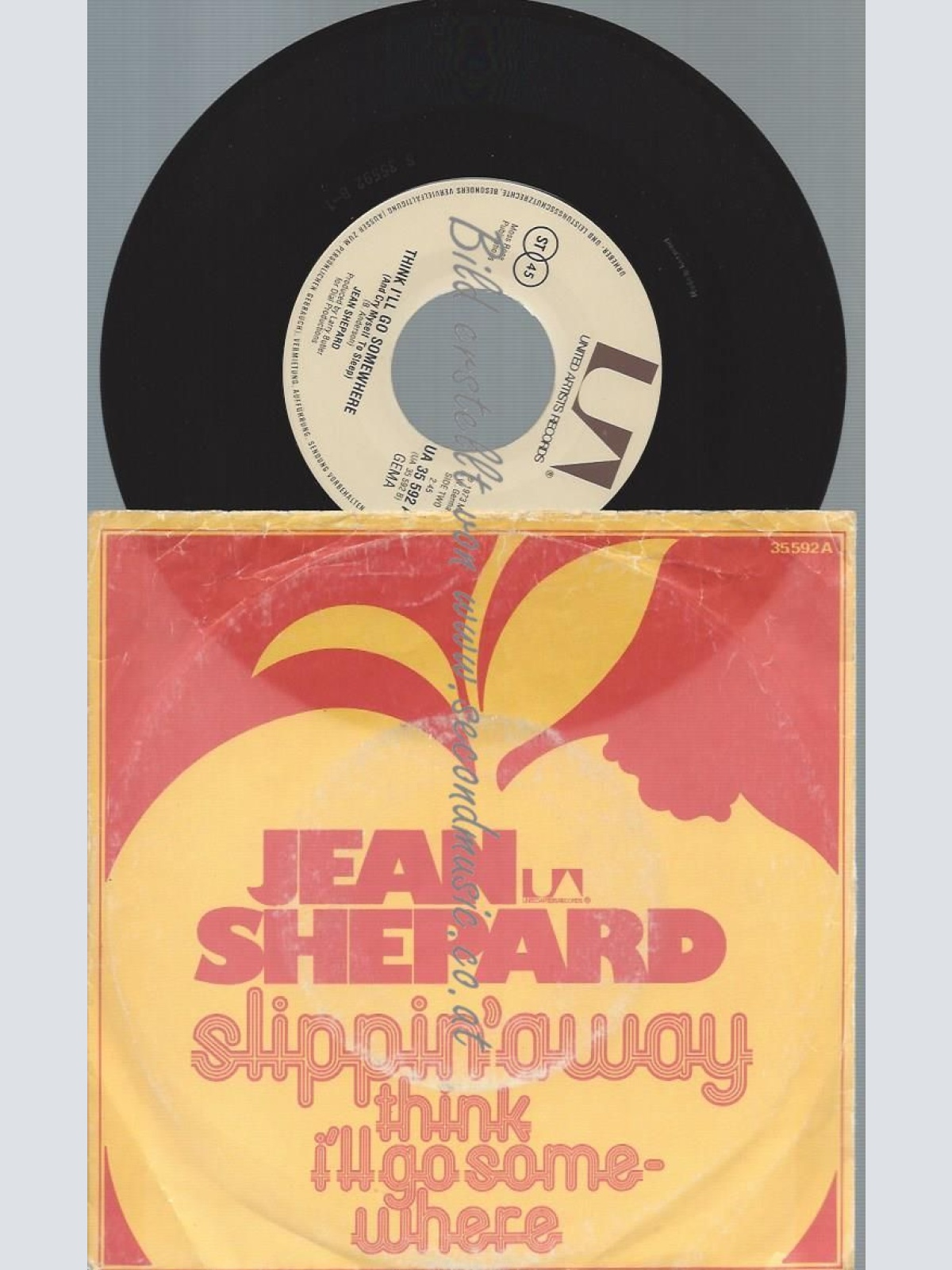 7" JEAN SHEPARD SLIPPIN AWAY