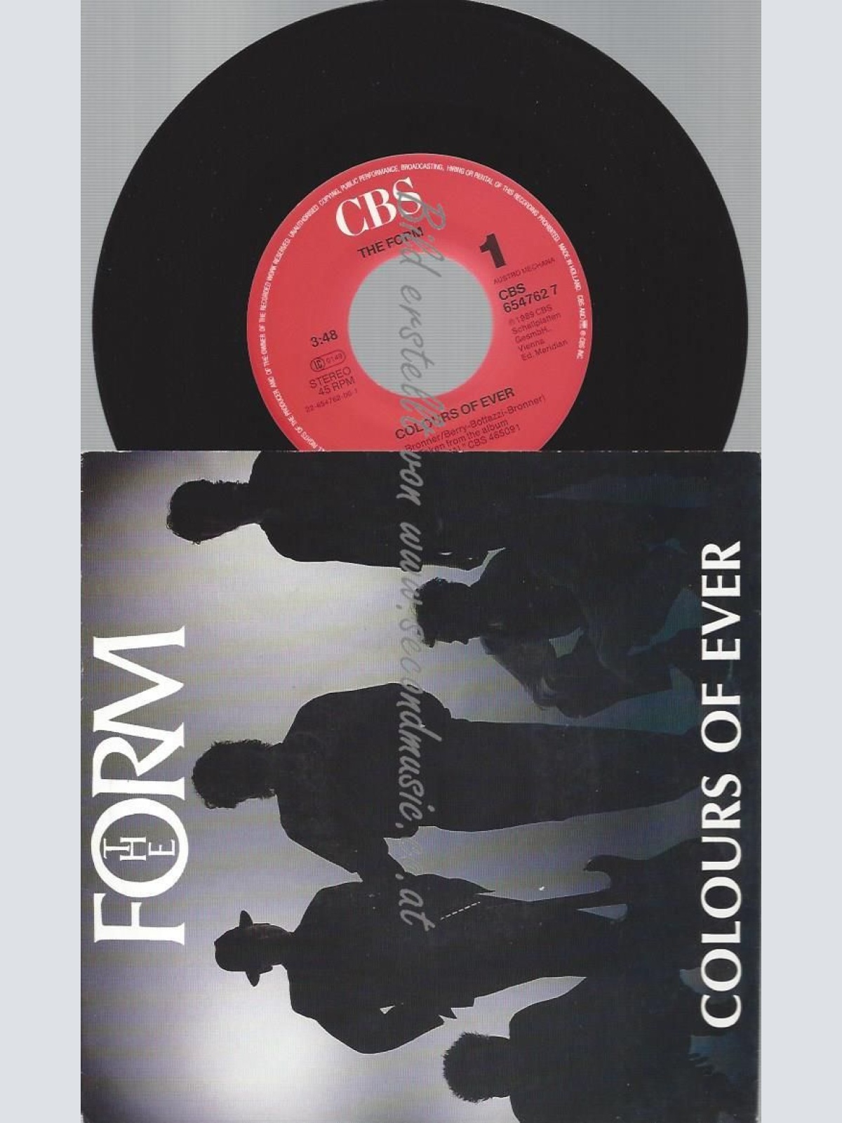 7"   The Form  Colours Of Ever