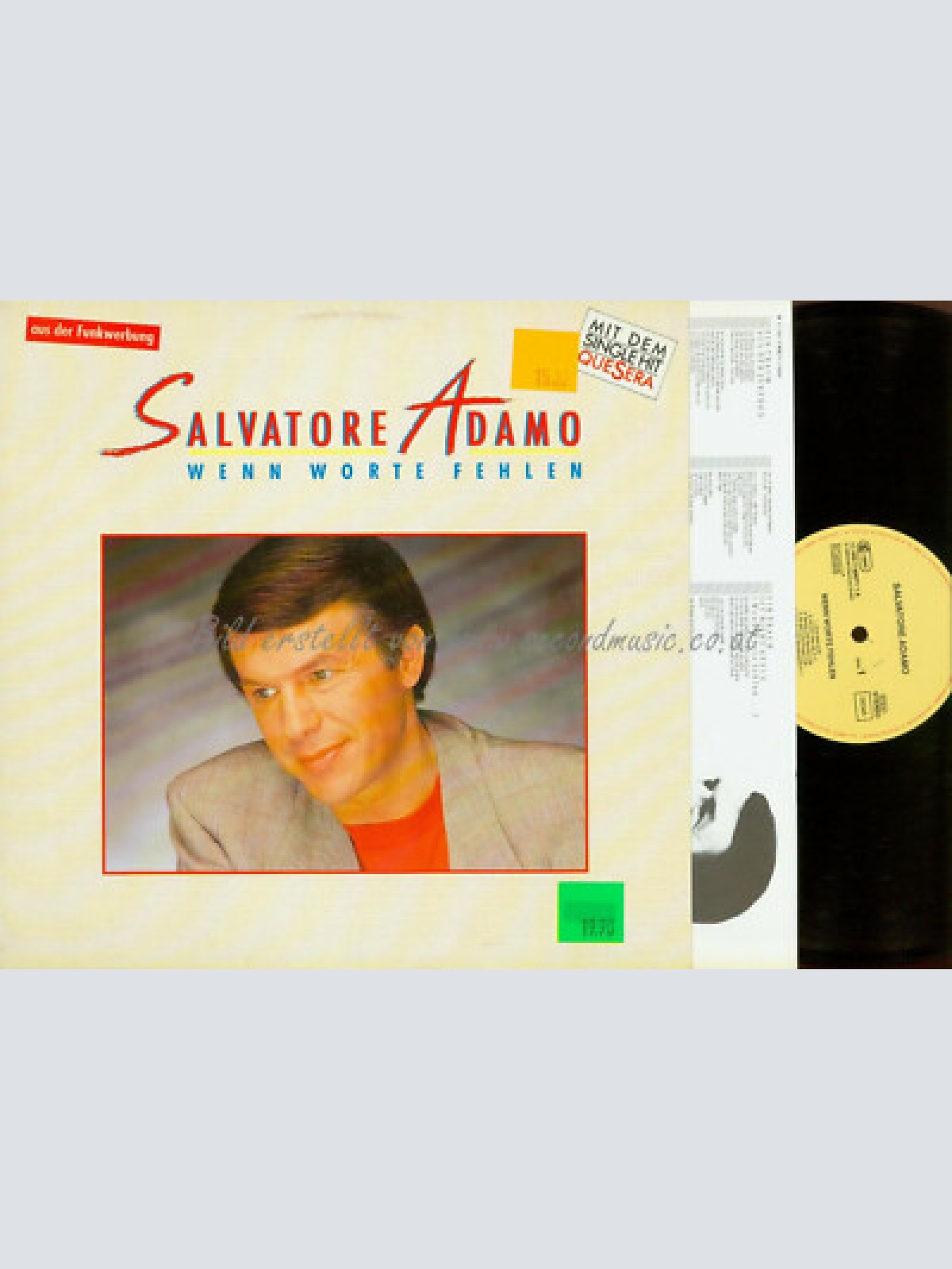 LP-- Salvatore Adamo – Wenn Worte Fehlen // OIS