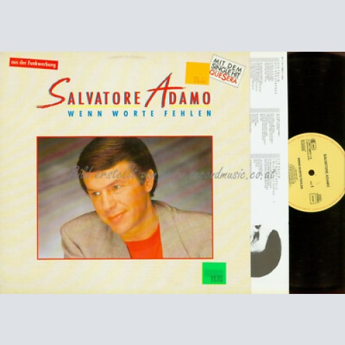 LP-- Salvatore Adamo – Wenn Worte Fehlen // OIS