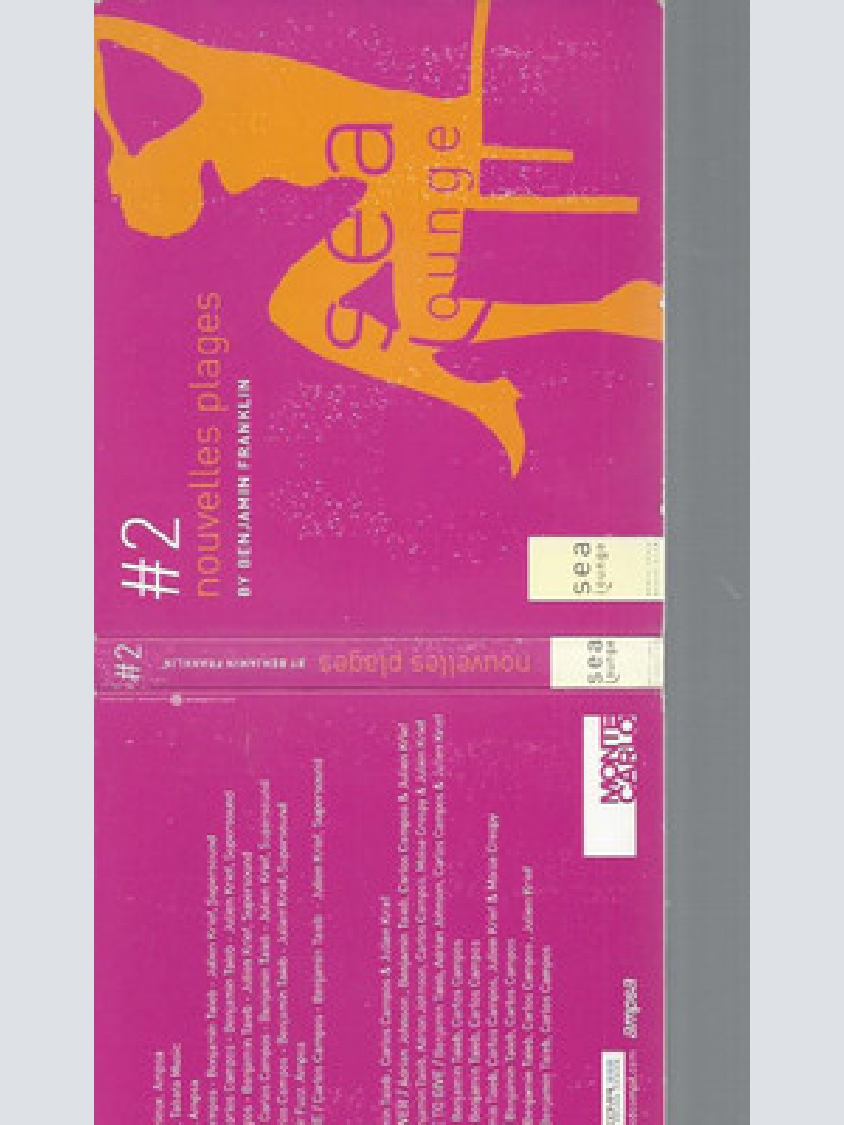 CD--- NOUVELLES PLAGES 2 // SEA LOUNGE