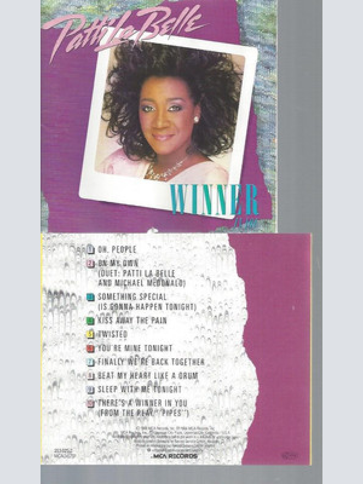 CD--PATTI LA BELLE WINNER IN YOU