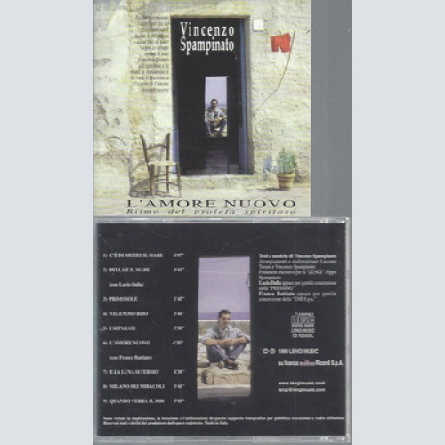 CD--VINCENZO SPAMPINATO L'AMORE NUOVO