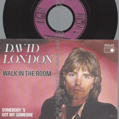 7"  David London  Walk In The Room