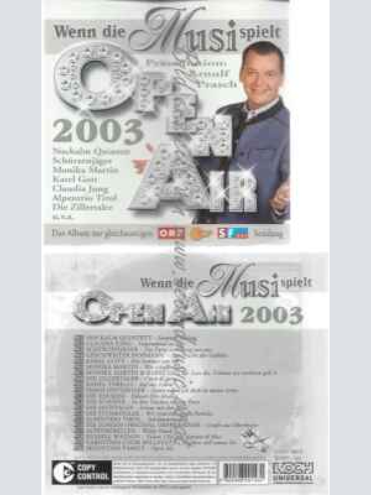 CD--VARIOUS, NOCKALM QUINTETT, ET AL. | --WENN DIE MUSI SPIELT-OPEN AIR