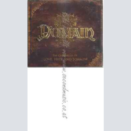 CD--DOMAIN | --THE CHRONICLES OF LOVE, HATE AND SORROW (LTD. DIGIPAK)