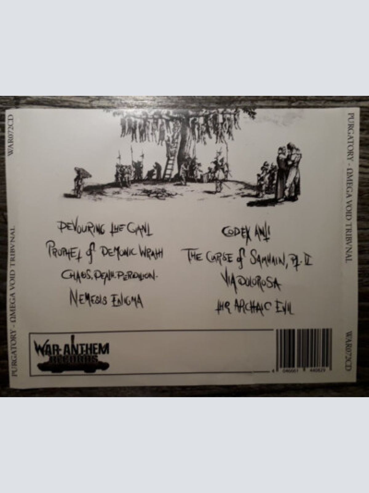 (CD, Album Purgatory (2) - Ωmega Void Tribvnal