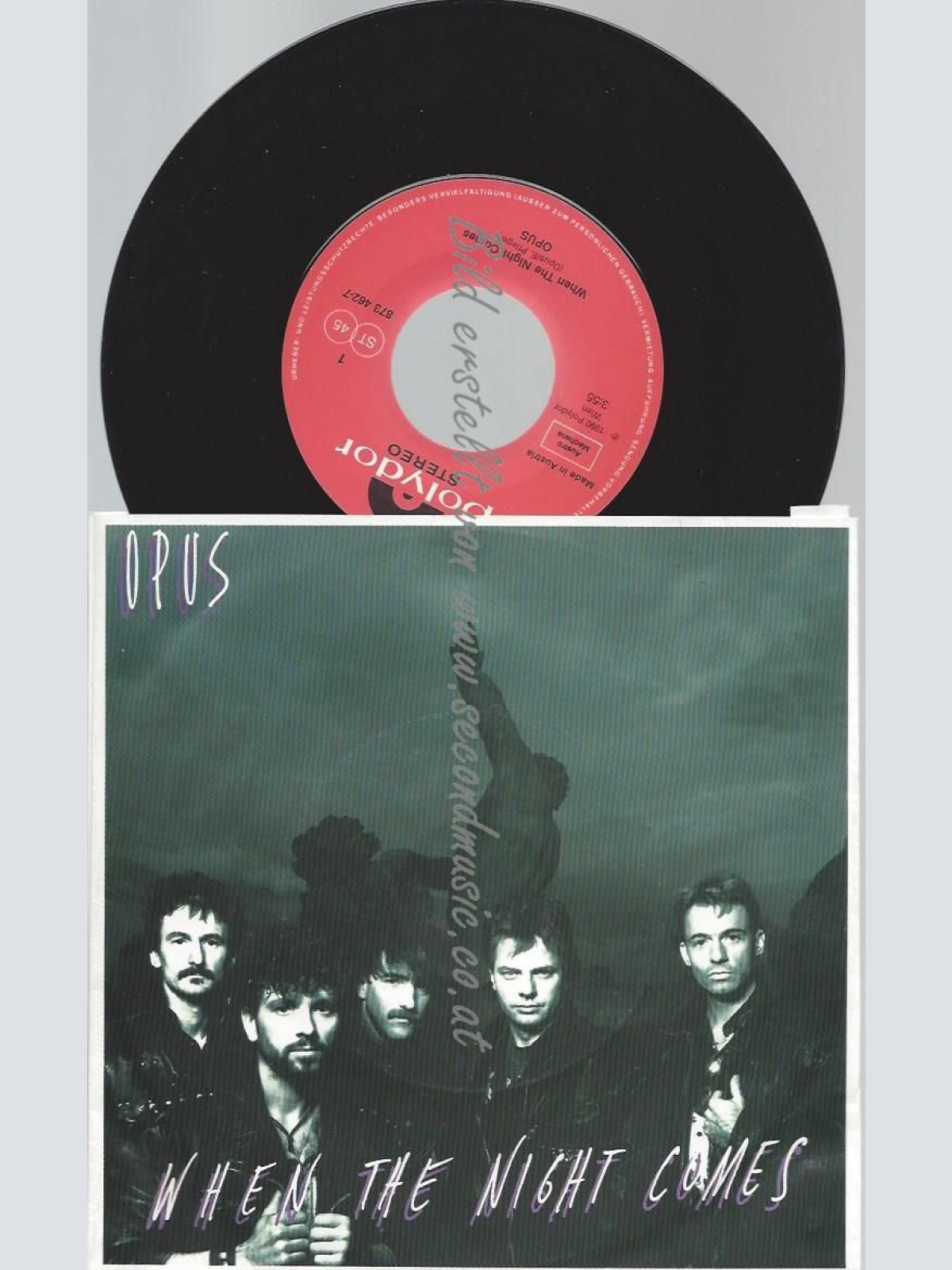 7"   Opus – When The Night Comes