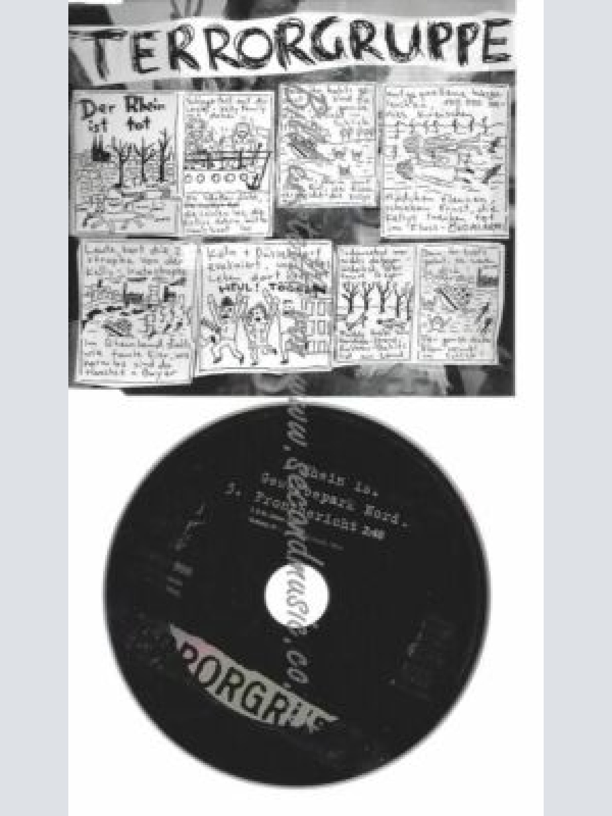 CD--TERRORGRUPPE--    DER RHEIN IST TOT - TRACKS, -