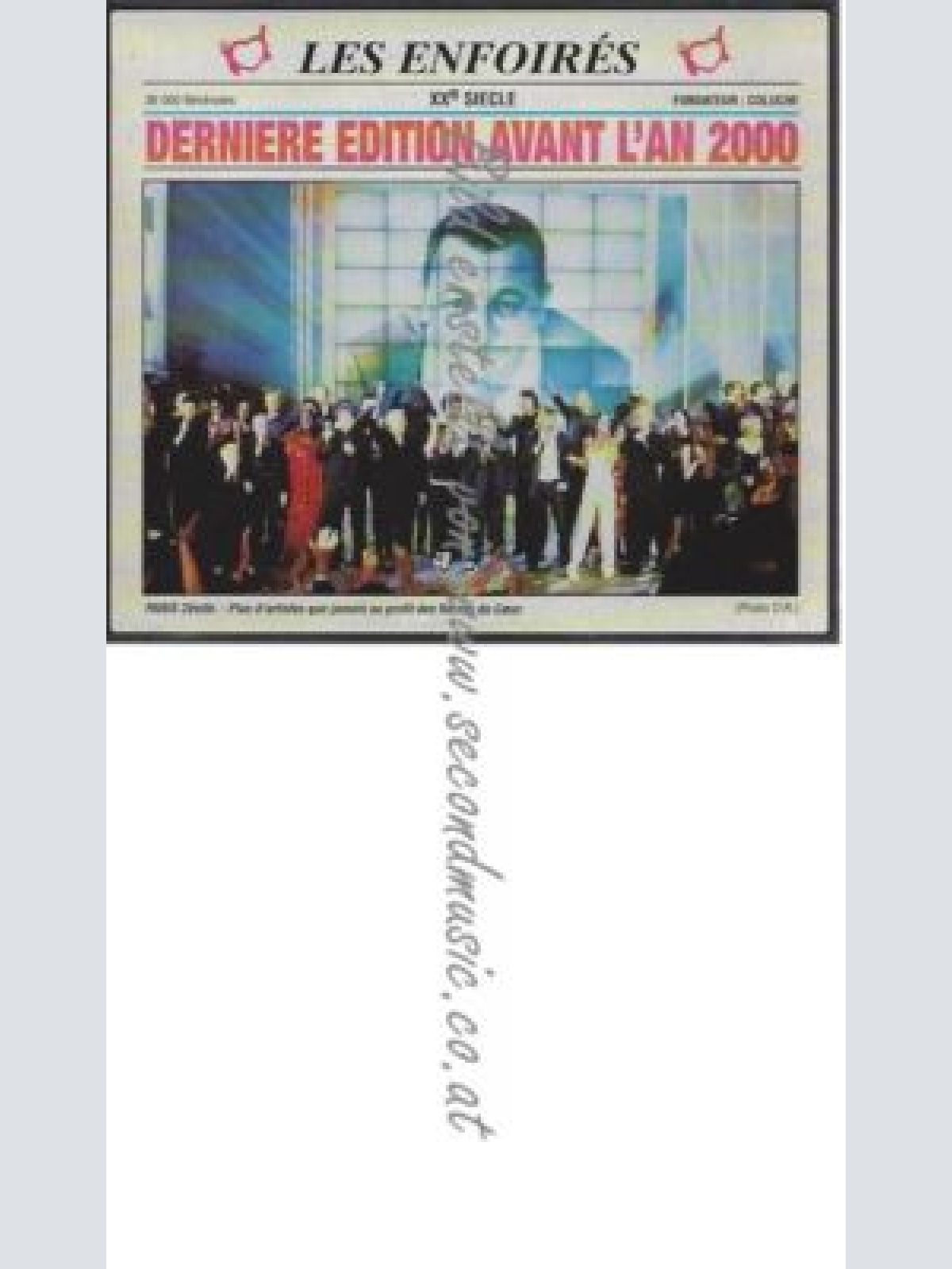 CD--LES ENFOIRES--    DERNIERE EDITION AVANT L'AN