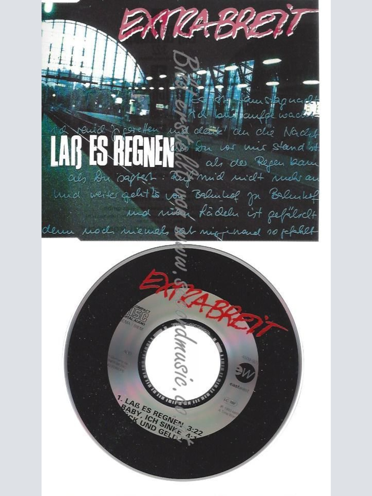 CD--ABY, ICH SINKE    / EXTRABREIT--    LASS ES REGNEN