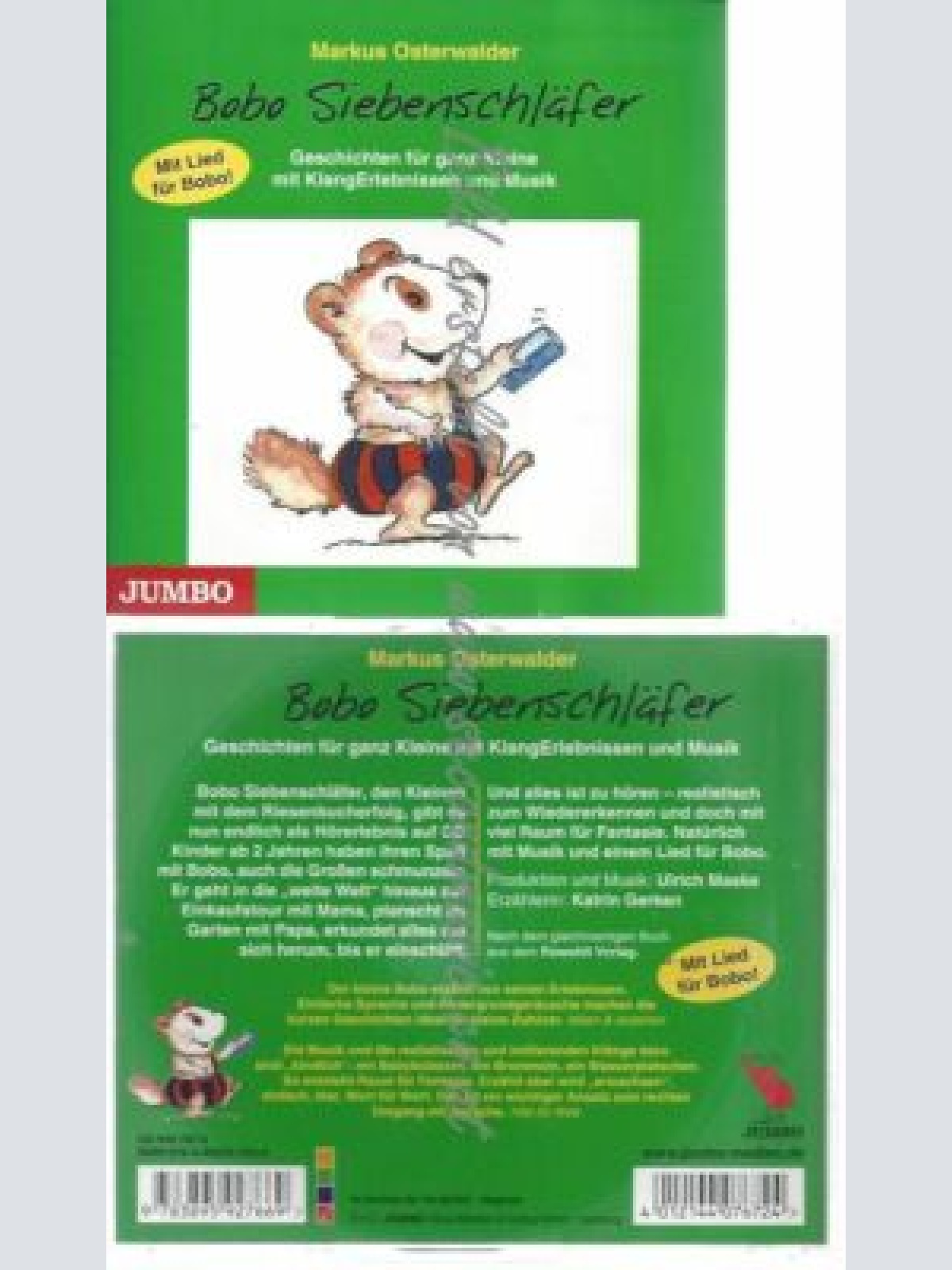 CD--MARKUS OSTERWALDER--    BOBO SIEBENSCHLÄFER