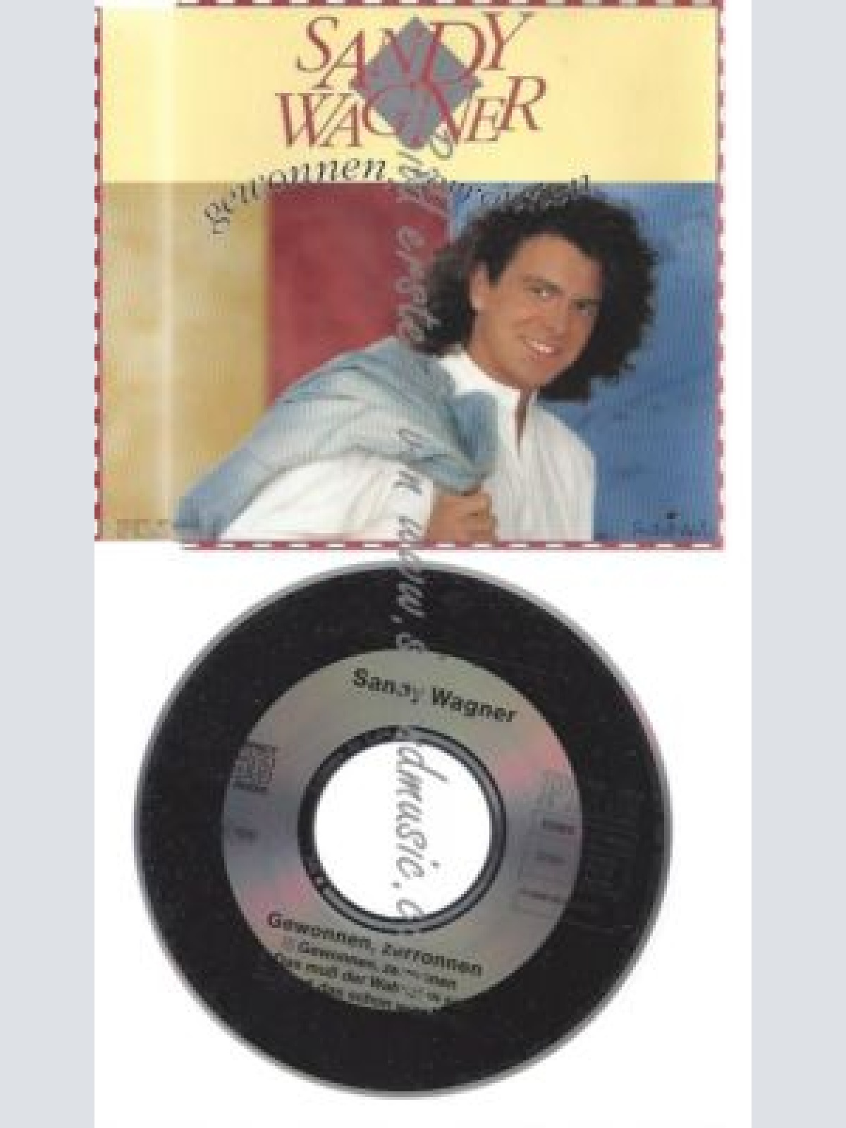 CD--SANDY WAGNER--    GEWONNEN, ZERRONNEN - TRACKS, -