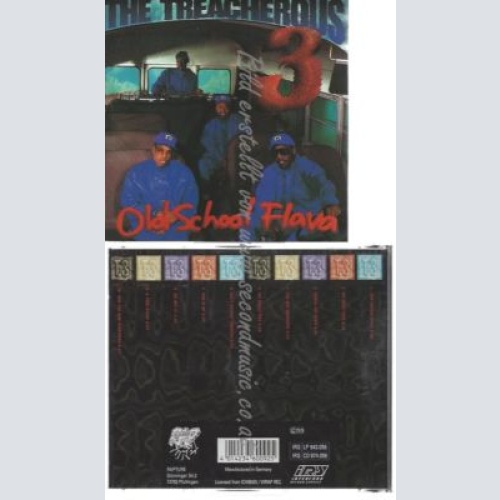 CD-- The Treacherous Three  Old School Flava
