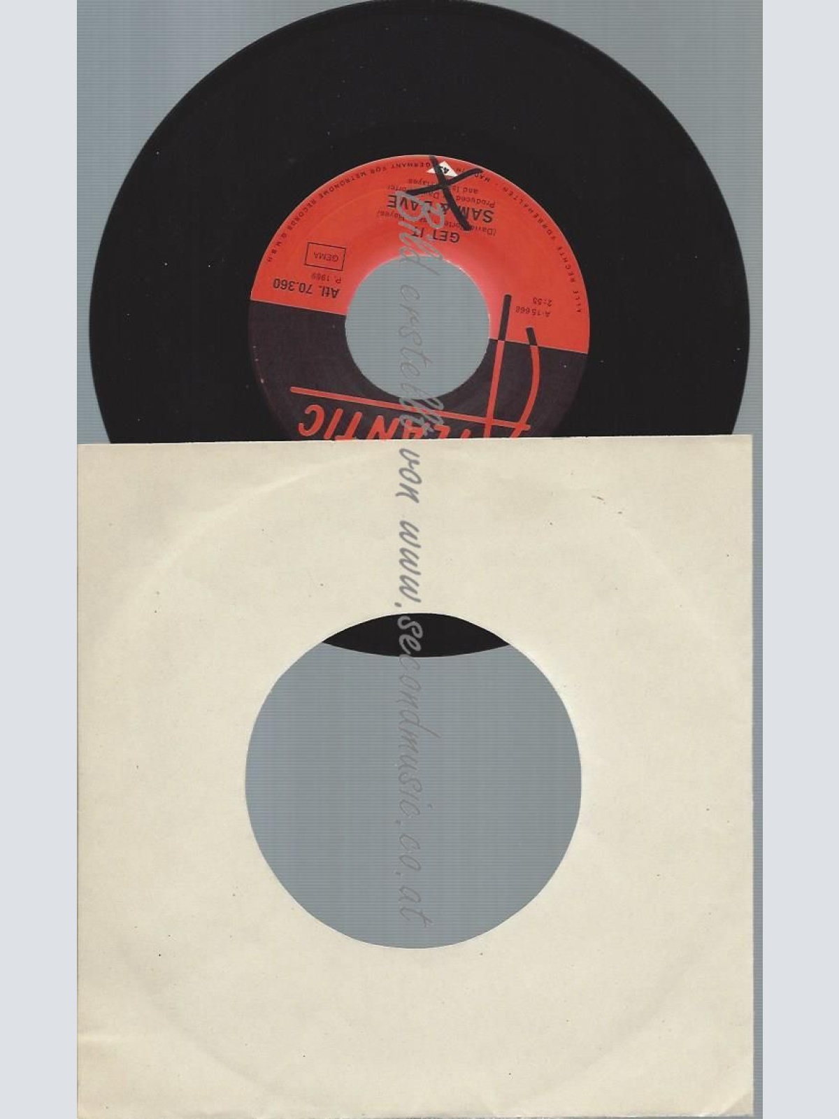 7"   Sam & Dave  Born Again