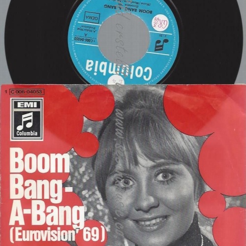 7"  Lulu  Eurovision 1969 - Boom-Bang-A-Bang