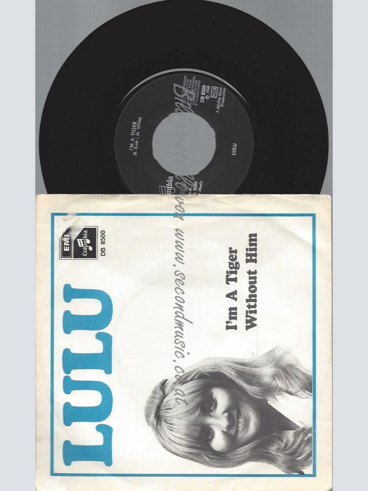 7"  Lulu  I'm A Tiger