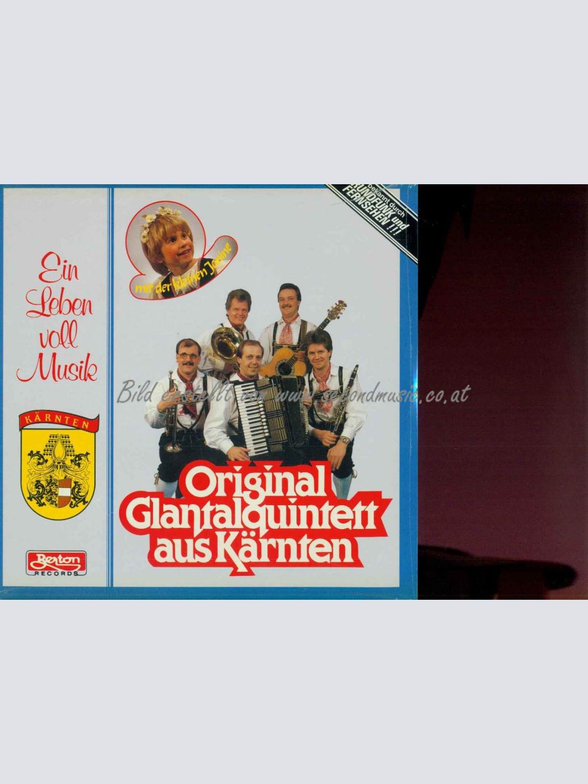 LP-Original Glantalquintett aus Kärnten --Ein Leben voll Musik / Sealed
