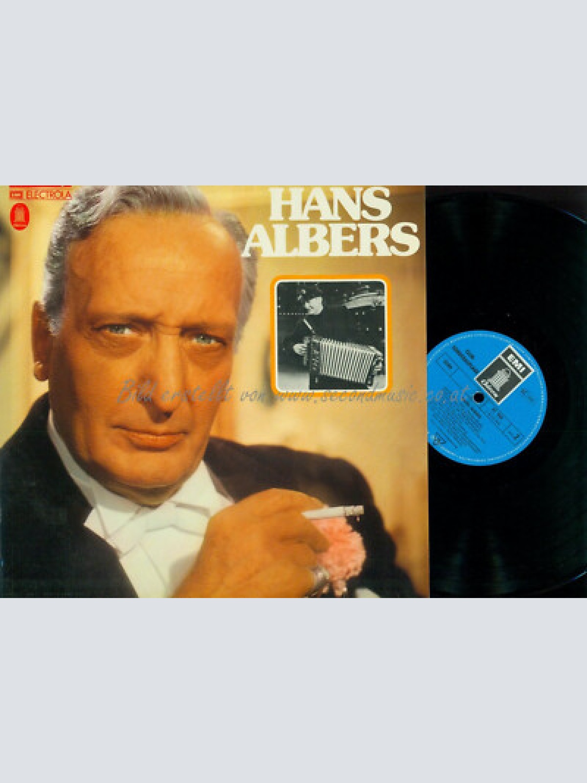 LP--  Hans Albers  Hans Albers  Club // 62968 Mono