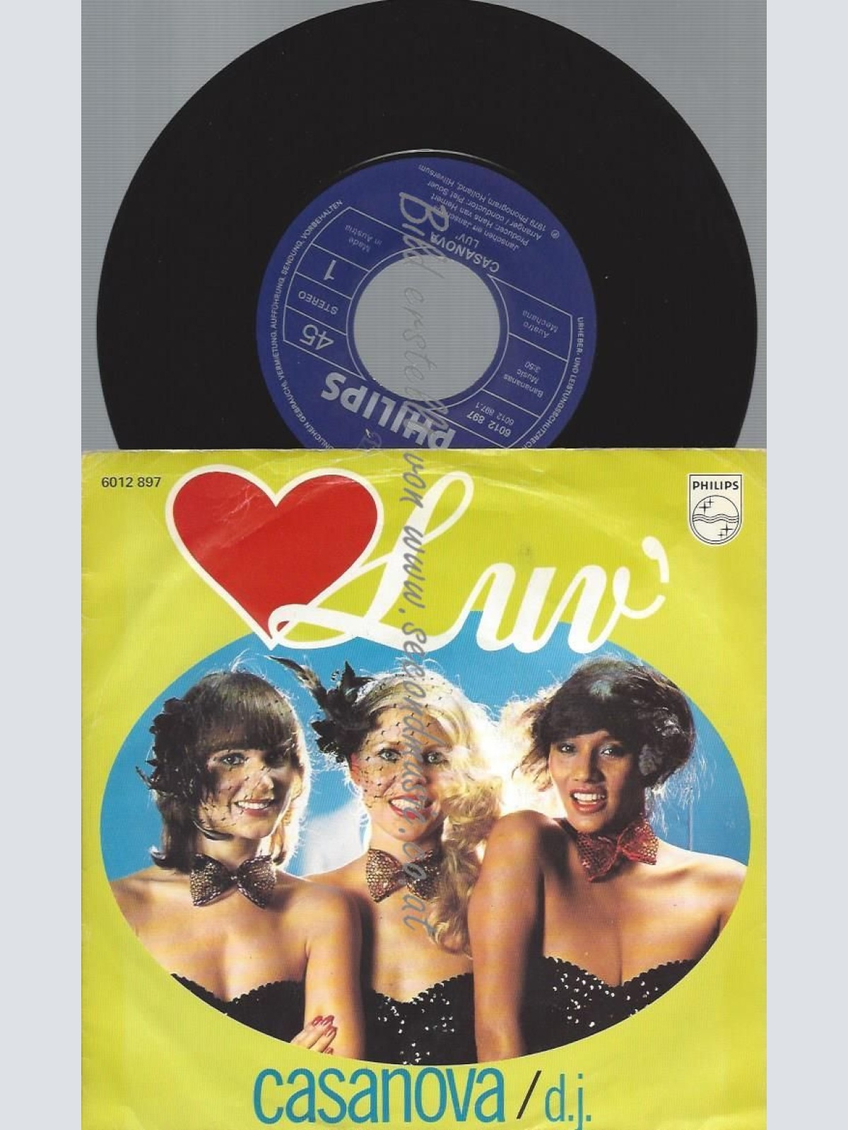 7" Luv– Casanova    // AUSTRO MECHANA