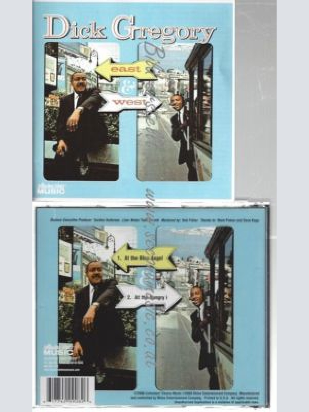 CD--DICK GREGORY--    EAST & WEST