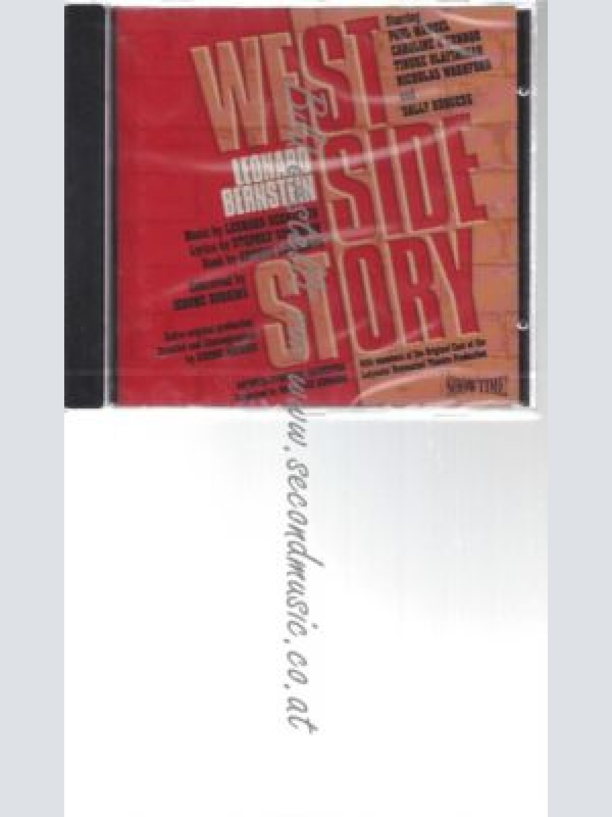 CD--LEONARD BERNSTEIN  --    WEST SIDE STORY---------------