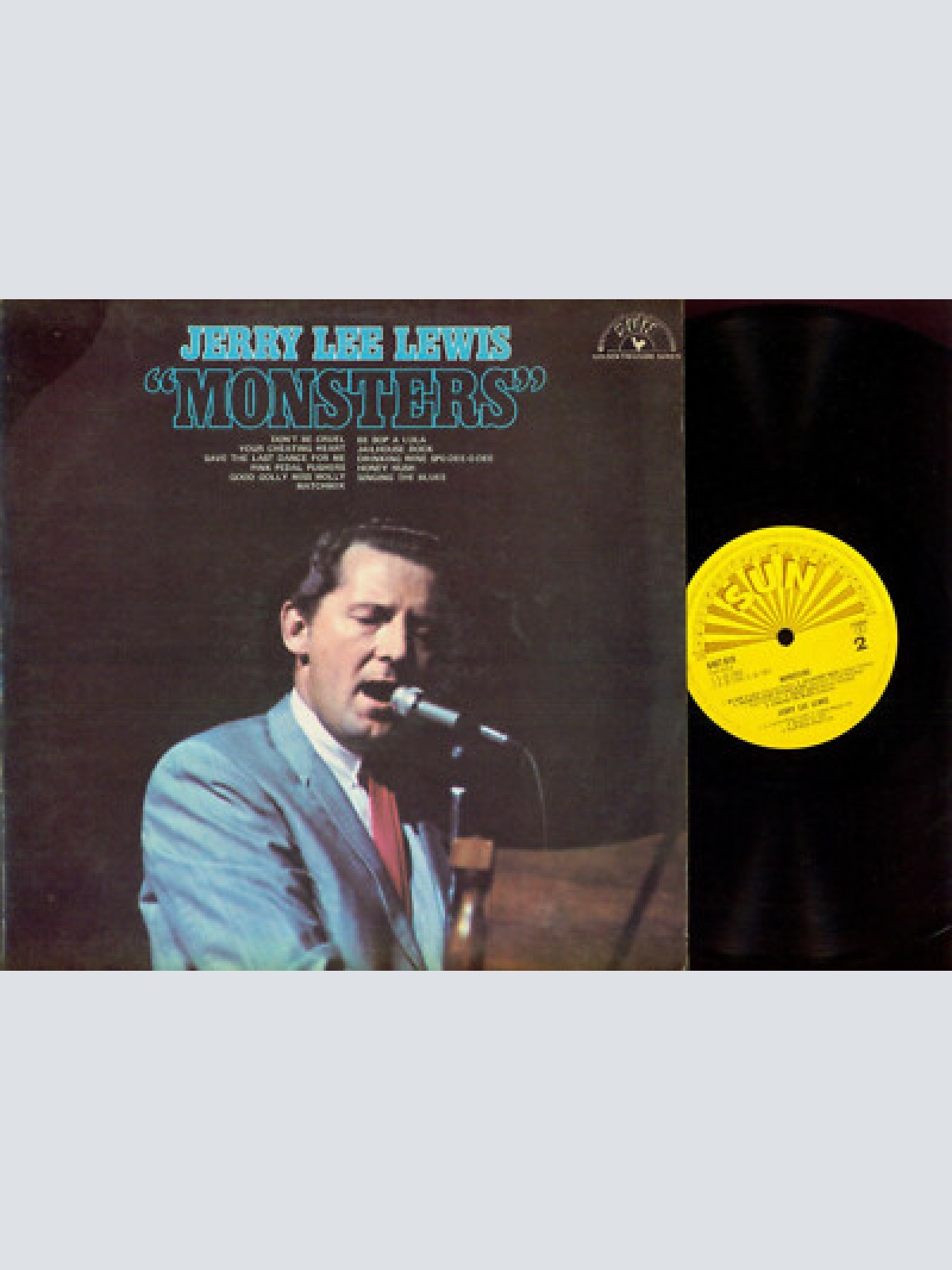 LP--Jerry Lee Lewis – Monsters