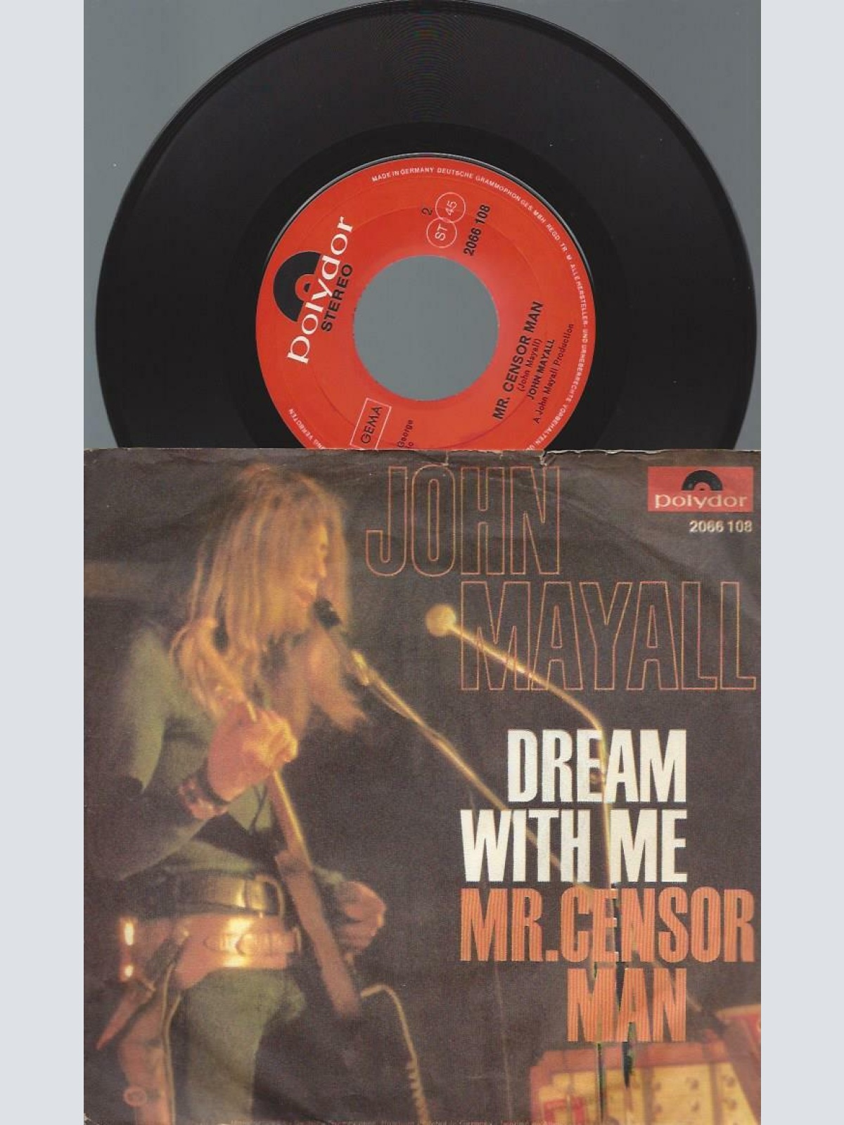 7" John Mayall – Dream With Me