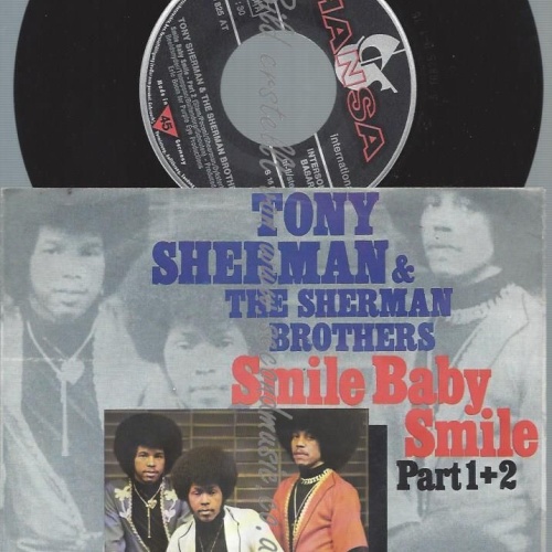 7"   Tony Sherman & The Sherman Brothers    Smile Baby Smile