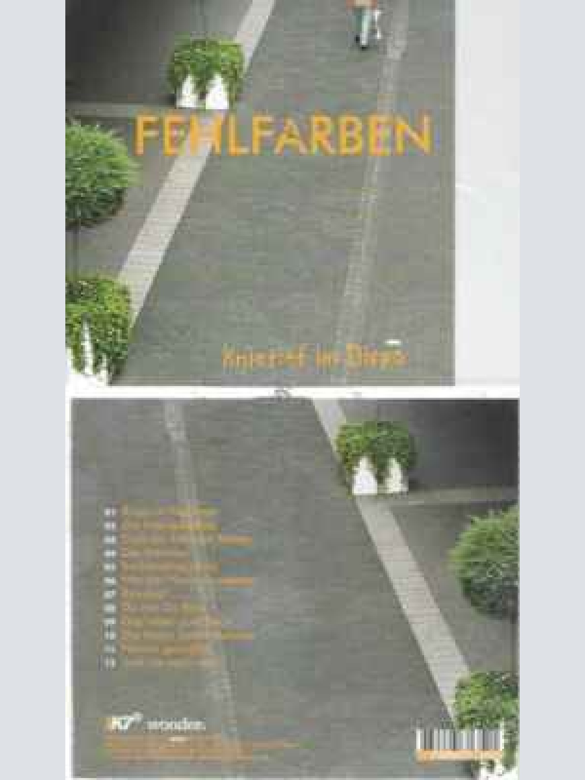 CD--FEHLFARBEN | --KNIETIEF IM DISPO