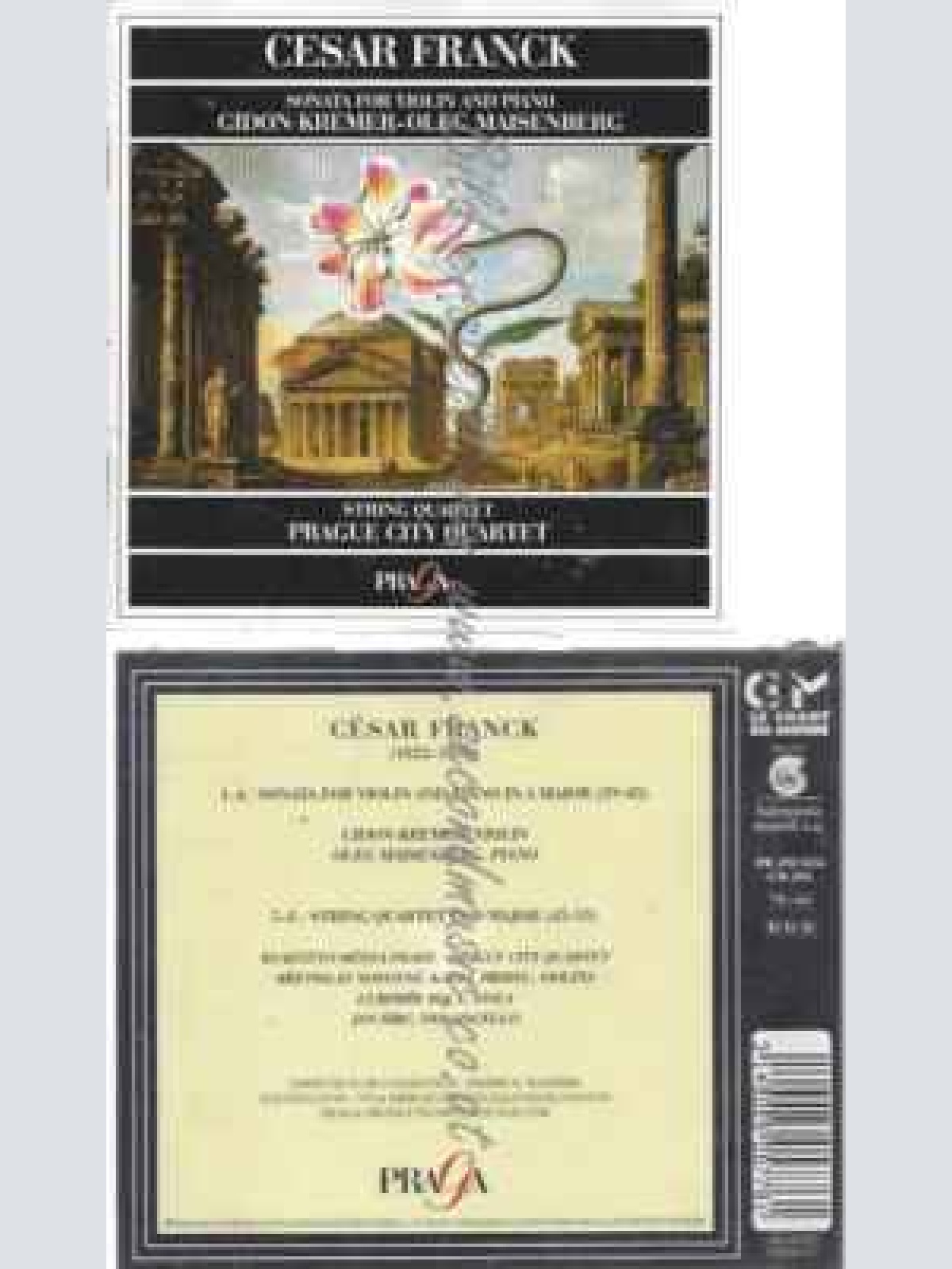 CD--KREMER, MAISENBERG, ET AL. | --FRANCK SONATE UND STREICHQUARTETTE