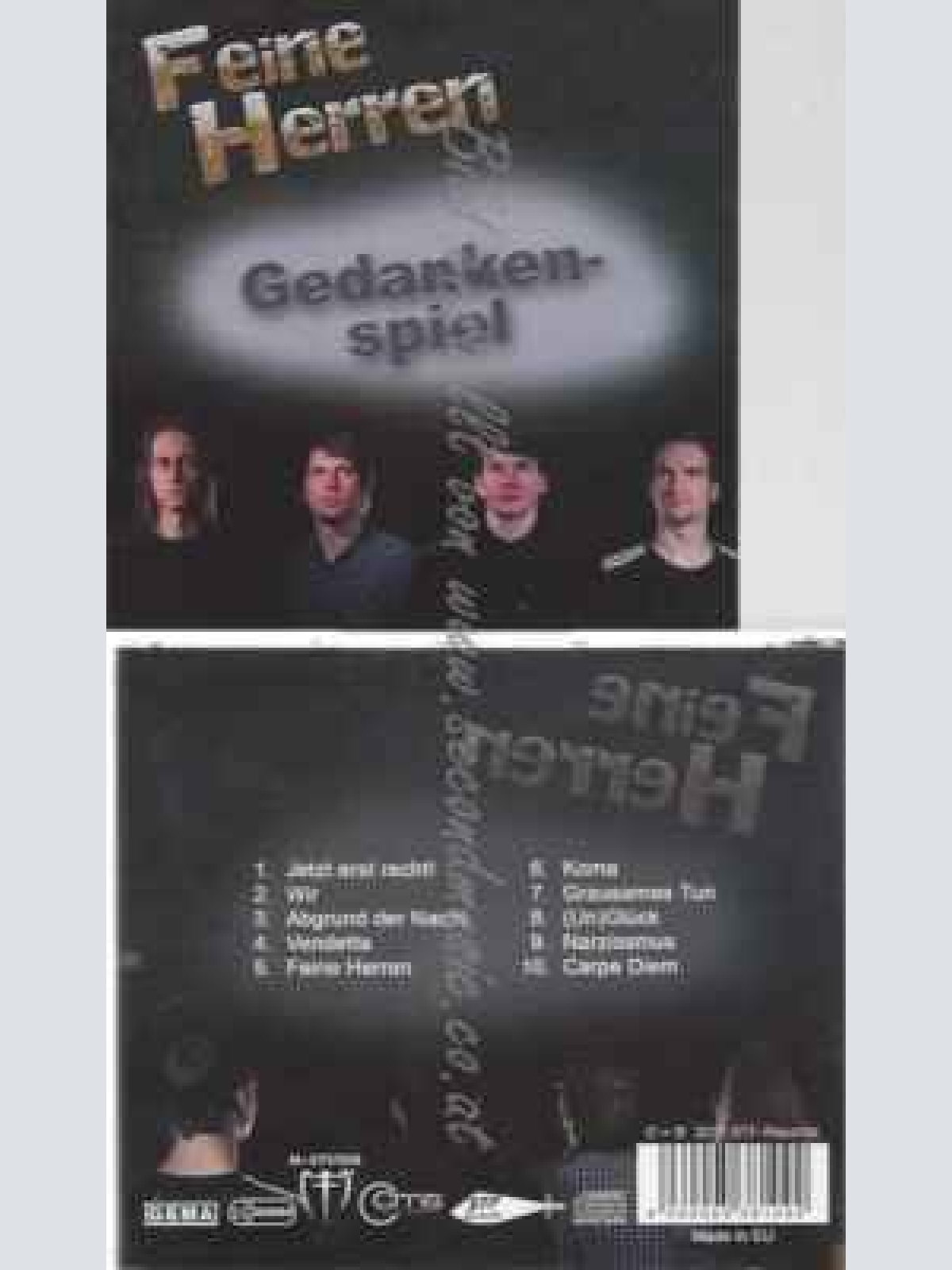 CD--FEINE HERREN | --GEDANKENSPIEL