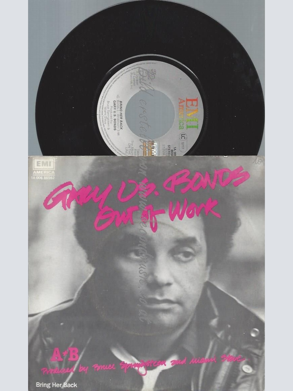 7"    Gary U.S. Bonds  Out Of Work