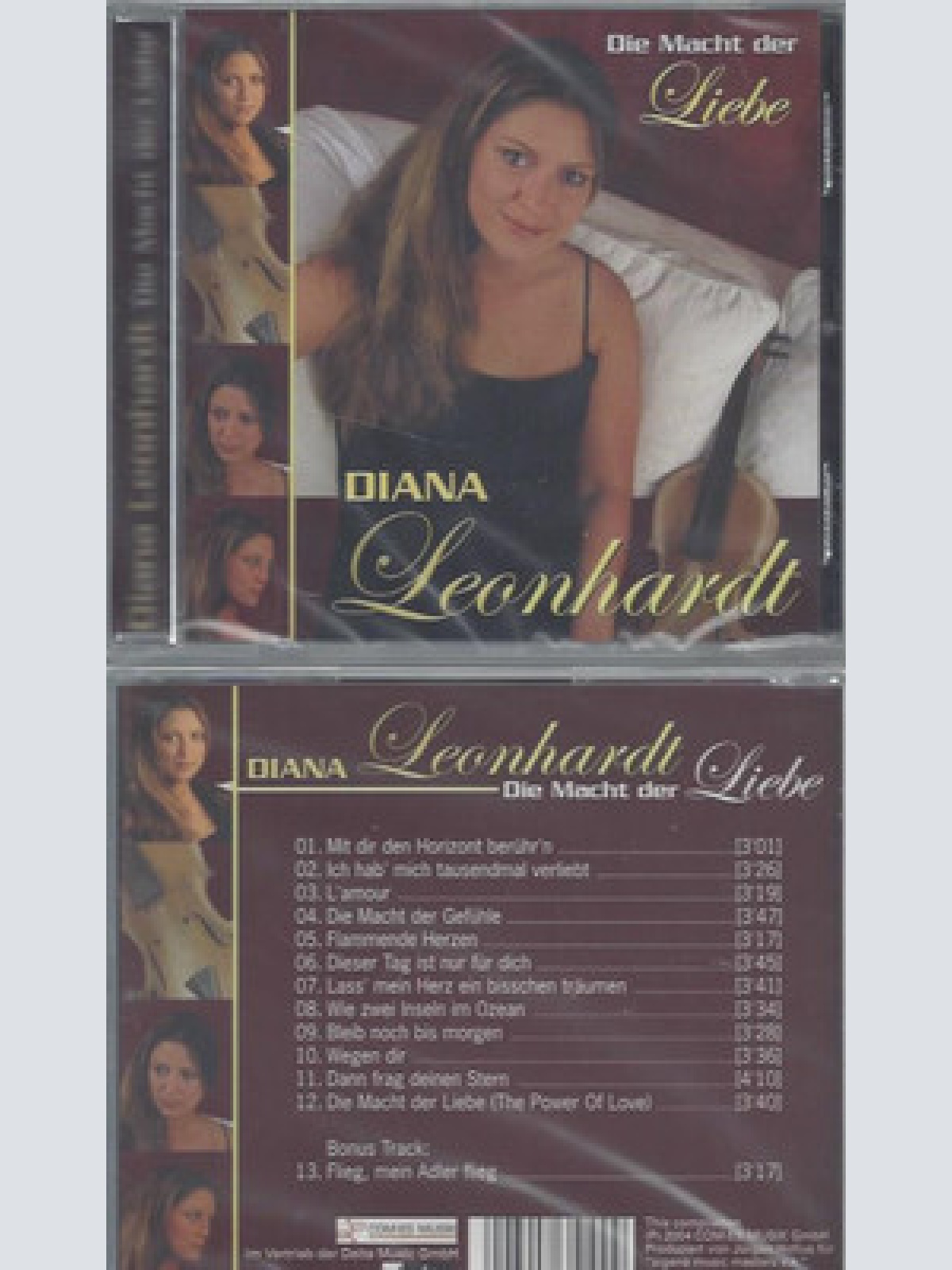 CD--NEU--DIANA LEONHARDT--DIE MACHT DER LIEBE