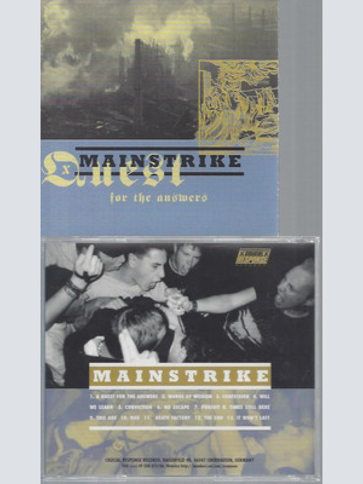 CD-   Mainstrike – A Quest For The Answers