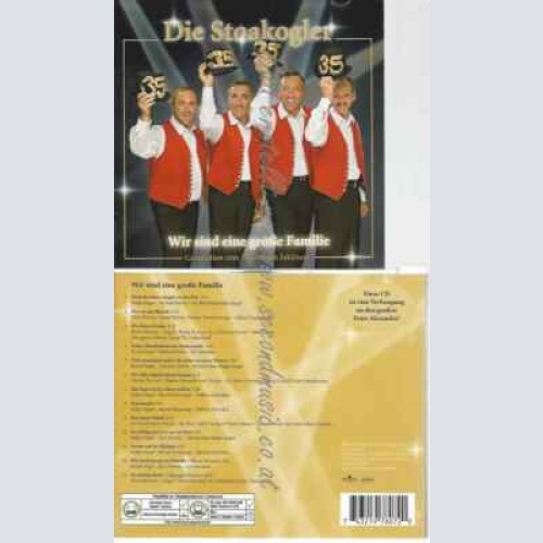 CD--STOAKOGLER TRIO 35 Jahre | --WIR SIND EINE GROSSE FAMILIE