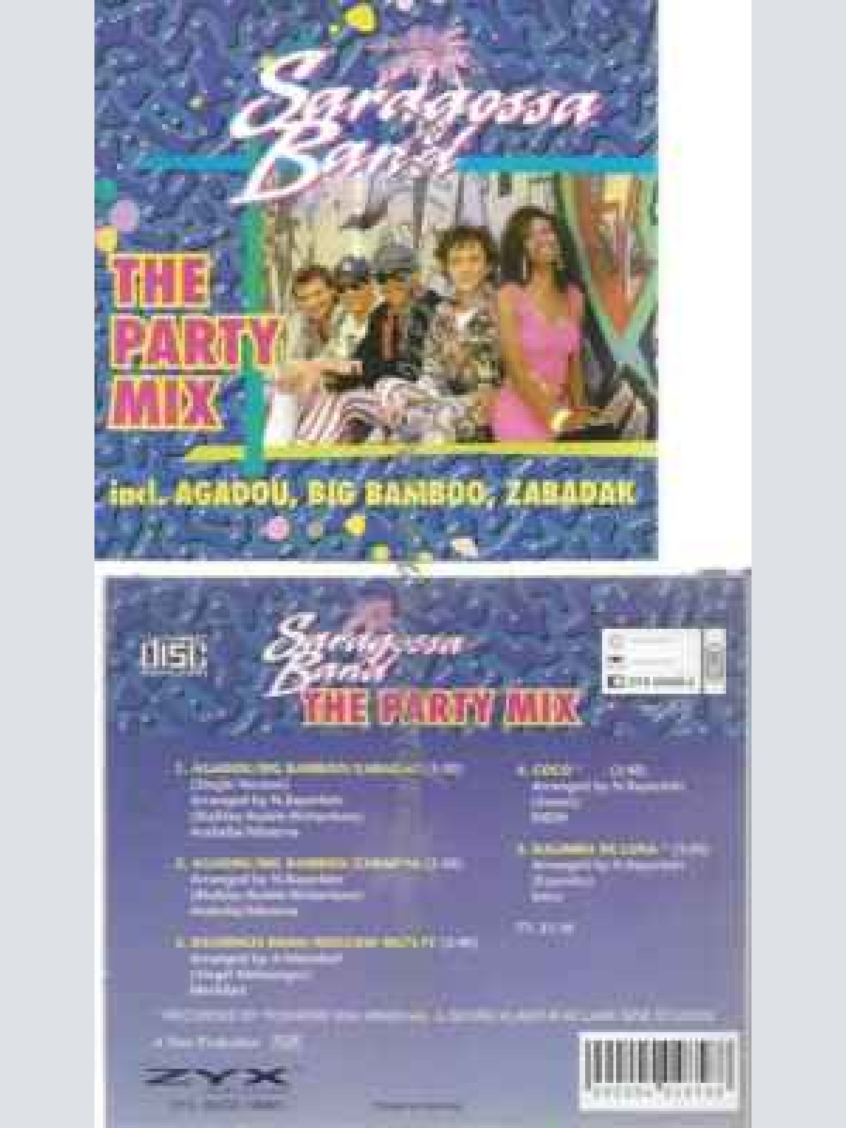 CD--ABADAK)/ SARAGOSSA BAND | --PARTY MIX (AGADOU