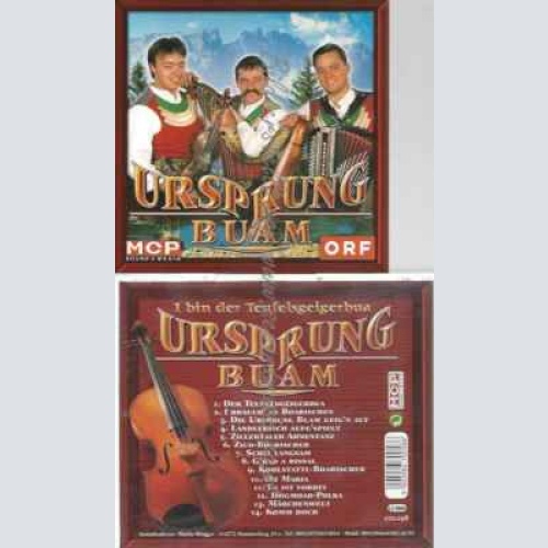 CD--URSPRUNG BUAM | --I BIN DER TEUFELSGEIGERBUA