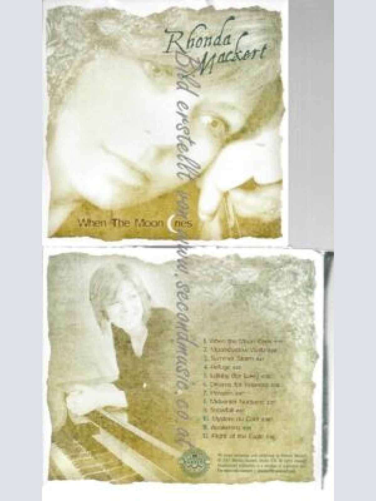 CD--RHONDA MACKERT--WHEN THE MOON CRIES