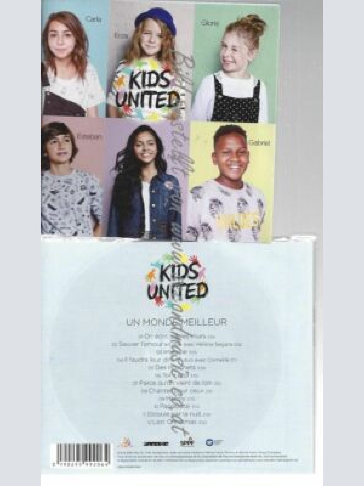 CD--KIDS UNITED | --UN MONDE MEILLEUR