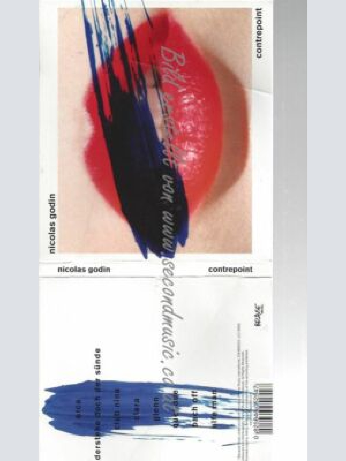 CD--GODIN,NICOLAS | --CONTREPOINT